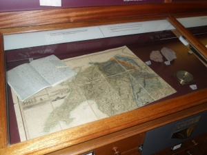 Sedgwick's map and field notebook from North Wales